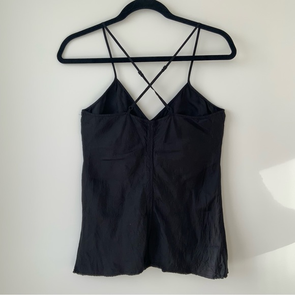 BLACK SILKY CAMI - Picture 2 of 6